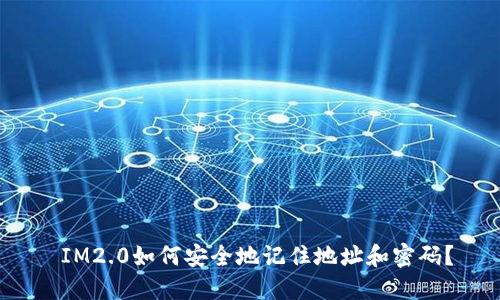  IM2.0如何安全地记住地址和密码？