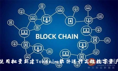 如何使用批量新建Tokenim软件进行高效数字资产管理